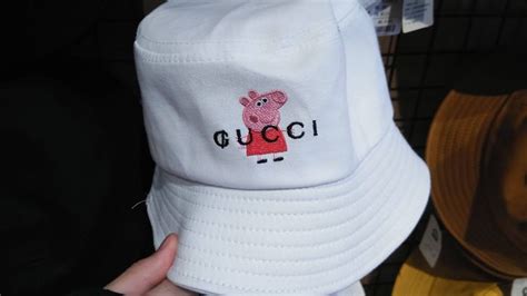 fake gucci hat peppa the pig